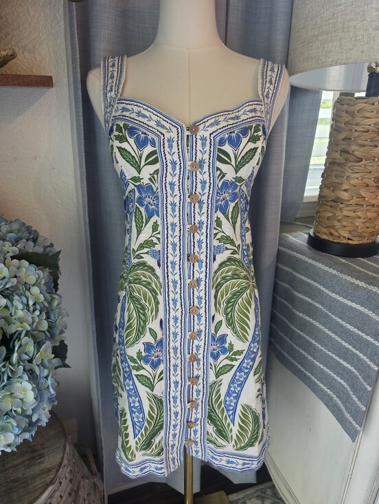FARM Rio Dresses & Skirts - NWT FARM Rio Tropicance Off White Mini Dress